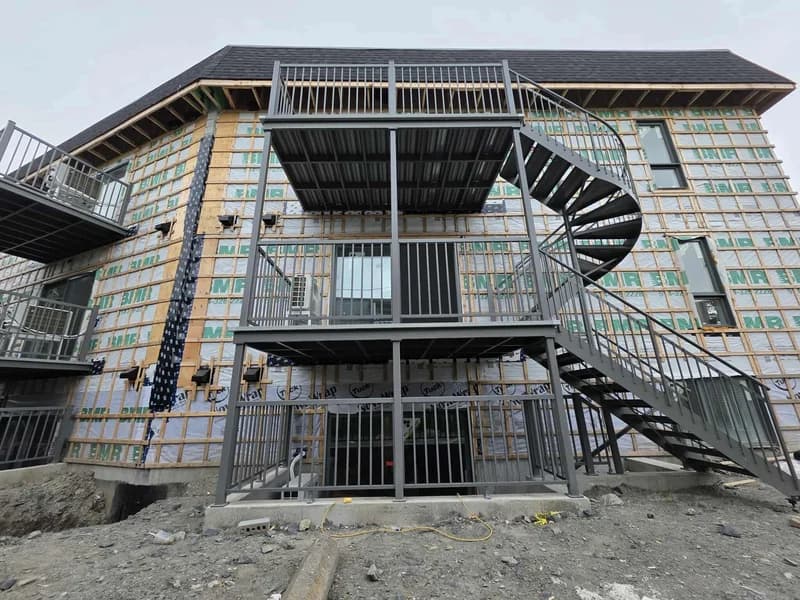 Escalier en colimaçon - Brossard